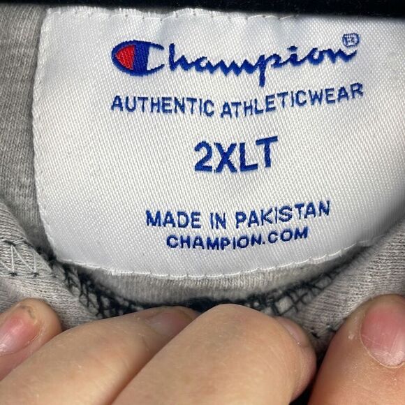 Champion Authentic Men's Reverse Weave Collab Pullover Hoodie Black 2XL - Picture 5 of 8